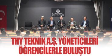 THY Teknik A.Ş. Yöneticileri Öğrencilerle Buluştu