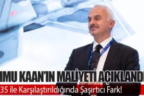 Milli Muharip Uçağın Maliyeti Açıklandı: F-35 ile Karşılaştırıldığında Şaşırtıcı Fark!