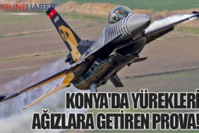 Konya'da yürekleri ağızlara getiren prova!