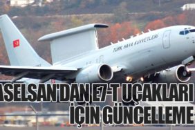 ASELSAN'dan E7-T Uçakları İçin Güncelleme