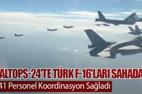 BALTOPS-24'te Türk F-16'ları Sahada: 41 Personel Koordinasyon Sağladı