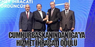 Cumhurbaşkanından İGA’ya Hizmet İhracatı Ödülü