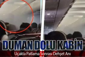 Duman Dolu Kabin: Uçakta Patlama Sonrası Dehşet Anı