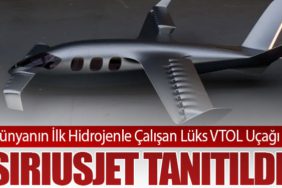 Dünyanın İlk Hidrojenle Çalışan Lüks VTOL Uçağı: SiriusJet Tanıtıldı