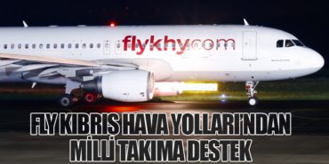 Fly Kıbrıs Hava Yolları’ndan Milli Takıma Destek