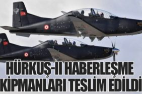 HÜRKUŞ-II Haberleşme Ekipmanları Teslim Edildi!
