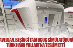 Havelsan, Beşinci Tam Uçuş Simülatörünü Türk Hava Yolları'na Teslim Etti