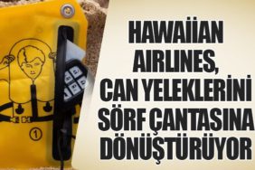 Hawaiian Airlines, Can Yeleklerini Sörf Çantasına Dönüştürüyor