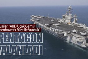 Husiler: "ABD Uçak Gemisi Eisenhower'ı Füze ile Vurduk" Pentagon Yalanladı