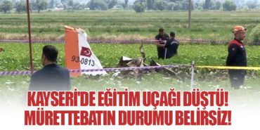 MSB’den Son Dakika Açıklaması: Kayseri’de Eğitim Uçağı Düştü! Mürettebatın Durumu Belirsiz!