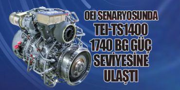 OEI Senaryosunda TEI-TS1400 1740 BG Güç Seviyesine Ulaştı