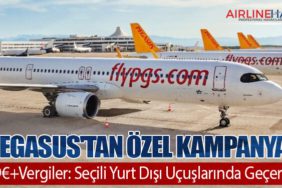 Pegasus'tan Özel Kampanya! 9€+Vergiler: Seçili Yurt Dışı Uçuşlarında Geçerli