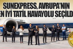 SunExpress, Avrupa'nın En İyi Tatil Havayolu Seçildi