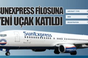 SunExpress Filosuna Yeni Uçak Katıldı