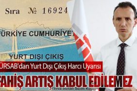 TÜRSAB'dan Yurt Dışı Çıkış Harcı Uyarısı: Fahiş Artış Kabul Edilemez