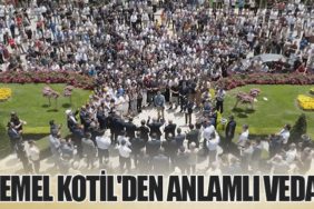 Temel Kotil'den Anlamlı Veda