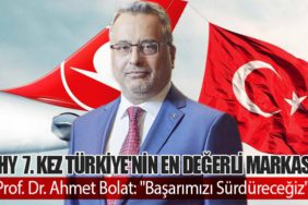 Türk Hava Yolları, 7. Kez Türkiye'nin En Değerli Markası