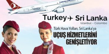Türk Hava Yolları, Sri Lanka’ya Uçuş Hizmetlerini Genişletiyor