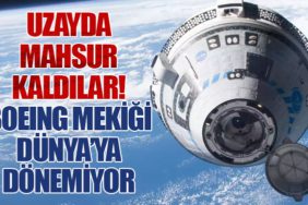 Uzayda mahsur kaldılar! Boeing mekiği Dünya’ya dönemiyor