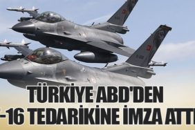 Türkiye ABD'den F-16 Tedarikine İmza Attı