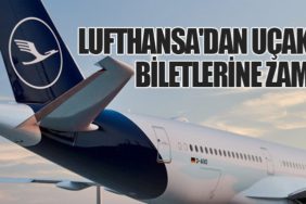 Lufthansa'dan Uçak Biletlerine Zam