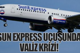 Sun Express Uçuşunda Valiz Krizi!