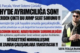 THY'de Ayrımcılığa Son! Böl, Parçala, Yönet Sistemi Çürüdü! Nerden çıktı bu jump seat sorunu !! 