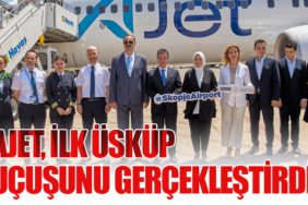 AJet, İlk Üsküp Uçuşunu Gerçekleştirdi