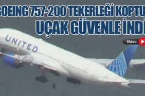 Boeing 757-200 Tekerleği Koptu, Uçak Güvenle İndi