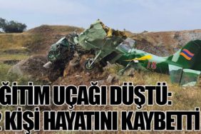 Eğitim Uçağı Düştü: 2 Kişi Hayatını Kaybetti