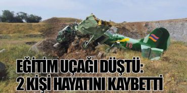 Eğitim Uçağı Düştü: 2 Kişi Hayatını Kaybetti