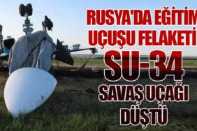 Rusya'da Eğitim Uçuşu Felaketi: Su-34 Savaş Uçağı Düştü