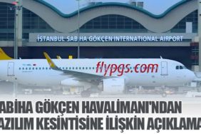 Sabiha Gökçen Havalimanı'ndan Yazılım Kesintisine İlişkin Açıklama