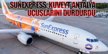 SunExpress, Kuveyt-Antalya Uçuşlarını Durdurdu