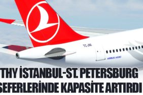 THY İstanbul-St. Petersburg Seferlerinde Kapasite Artırdı