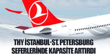 THY İstanbul-St. Petersburg Seferlerinde Kapasite Artırdı