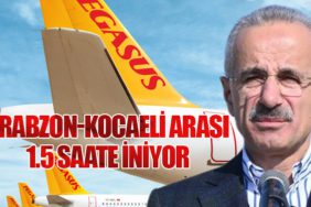 Trabzon-Kocaeli Arası 1.5 Saate İniyor