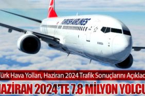 Türk Hava Yolları, Haziran 2024 Trafik Sonuçlarını Açıkladı. Haziran 2024'te 7.8 Milyon Yolcu