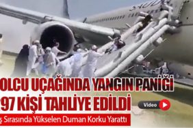 Yolcu Uçağında Yangın Paniği: 297 Kişi Tahliye Edildi. İniş Sırasında Yükselen Duman Korku Yarattı