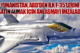 Yunanistan, ABD'den İlk F-35'lerini Satın Almak İçin Anlaşmayı İmzaladı