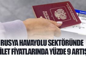 Rusya Havayolu Sektöründe Bilet Fiyatlarında Yüzde 9 Artış