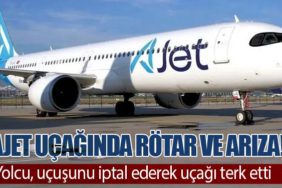 AJet Uçağında Rötar ve Teknik Arıza!