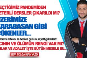 Geçtiğimiz pandemiden yeterli dersler çıkarıldı mı? Acının ve ölümün rengi var mı?