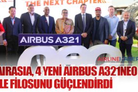 AirAsia, 4 Yeni Airbus A321neo ile Filosunu Güçlendirdi