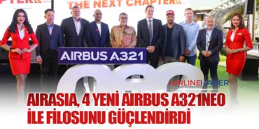 AirAsia, 4 Yeni Airbus A321neo ile Filosunu Güçlendirdi