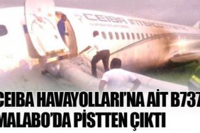 Ceiba-Havayolları’na-Ait-B737-Malabo’da-Pistten-Çıktı