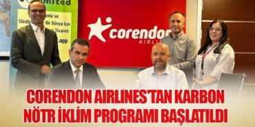 Corendon Airlines’tan Karbon Nötr İklim Programı Başlatıldı