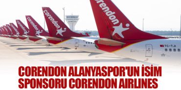 Corendon Alanyaspor’un İsim Sponsoru Corendon Airlines