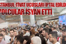İstanbul-Tivat Uçuşları İptal Edildi, Yolcular İsyan Etti