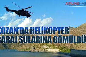 Kozan'da Helikopter Baraj Sularına Gömüldü!
